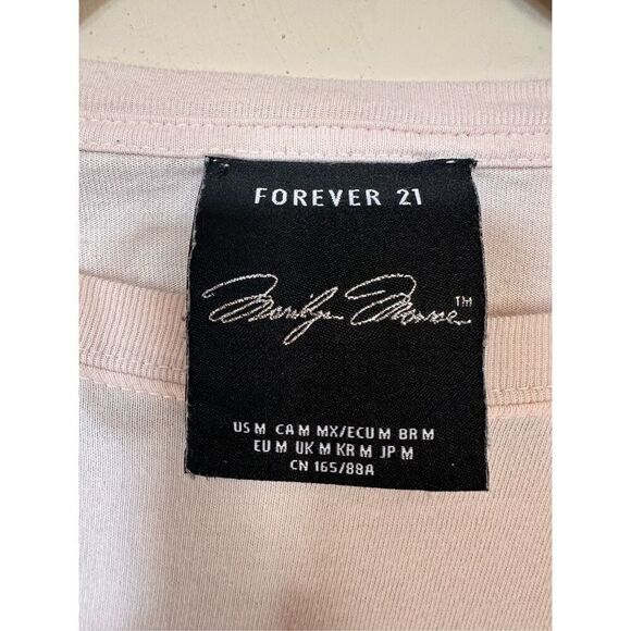 Forever 21 Marilyn Monroe Blush No Angel Graphic Tee - Picture 3 of 3